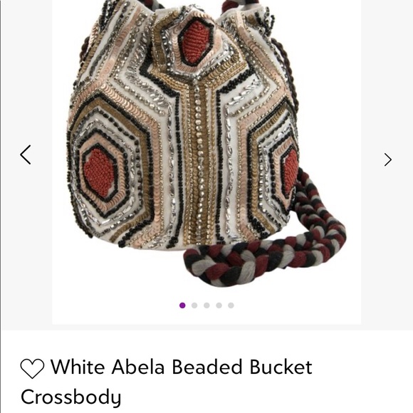 Sam Edelman abela beaded bucket bag - Picture 9 of 10